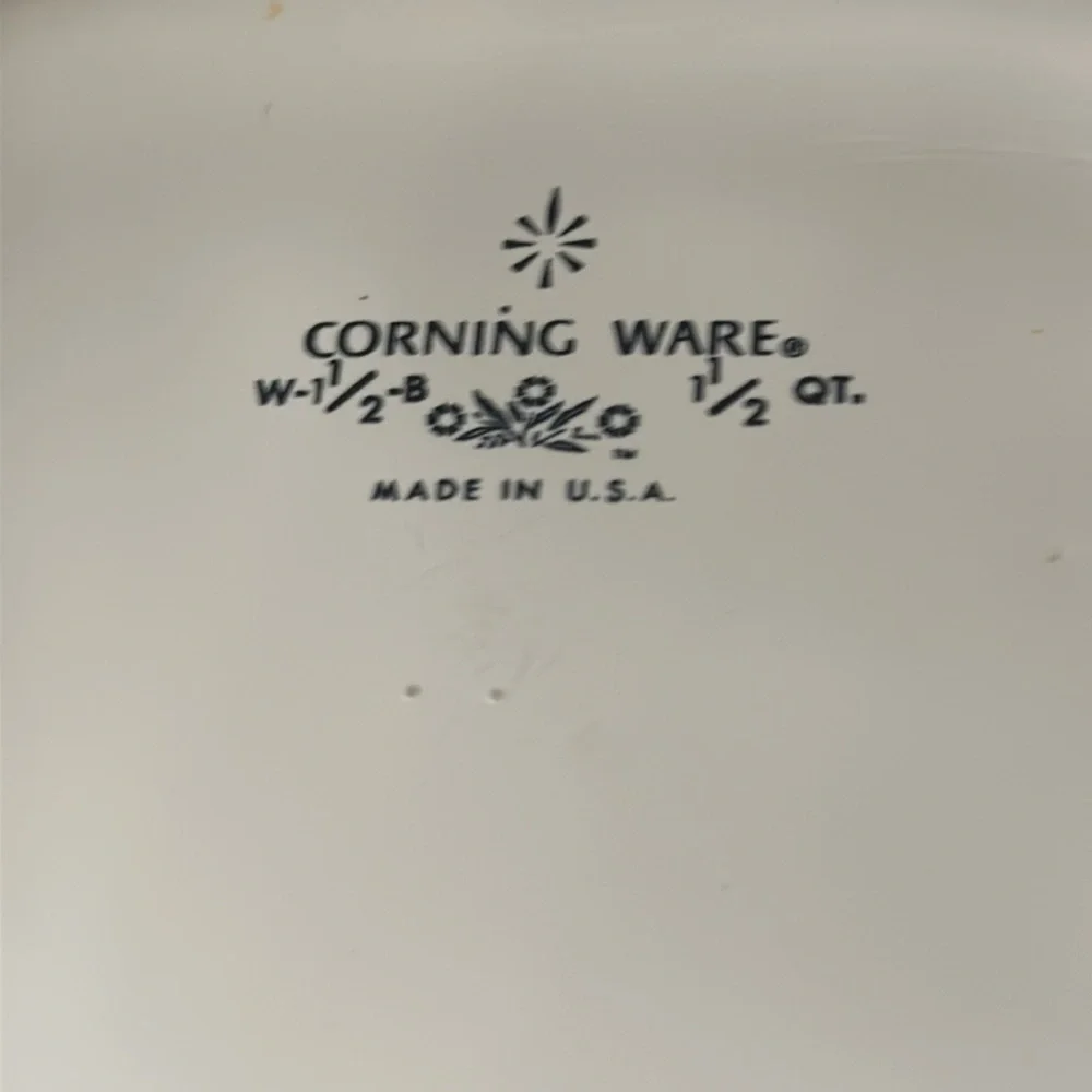Vintage Corning Ware Wheat Stalk Design Bakeware Dish - Picture 4 of 4